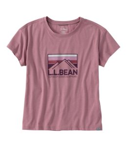 Women's Mountainside Crewneck Tee, Short-Sleeve Graphic