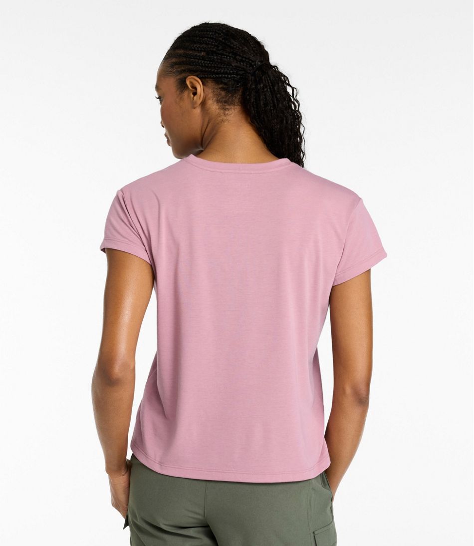 Women's Mountainside Crewneck Tee, Short-Sleeve Graphic - Image 3