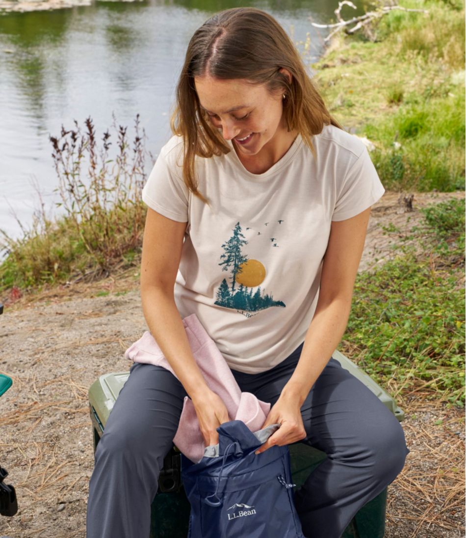 Women's Mountainside Crewneck Tee, Short-Sleeve Graphic - Image 5