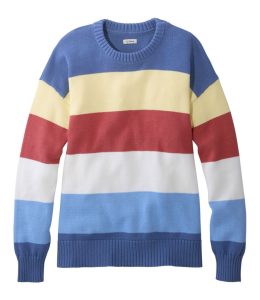 Women's The Original Double L? Sweater, Novelty Crewneck