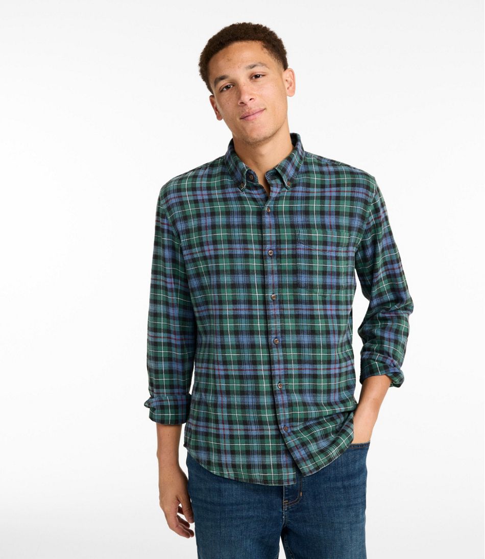 Men's Sunwashed Twill Shirt, Slightly Fitted Untucked Fit - Image 2