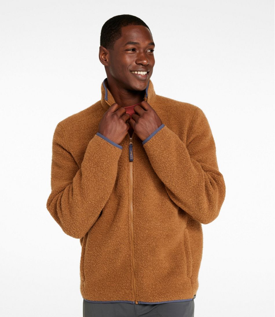Men's All Season Wool Fleece Full-Zip Sweater - Image 2