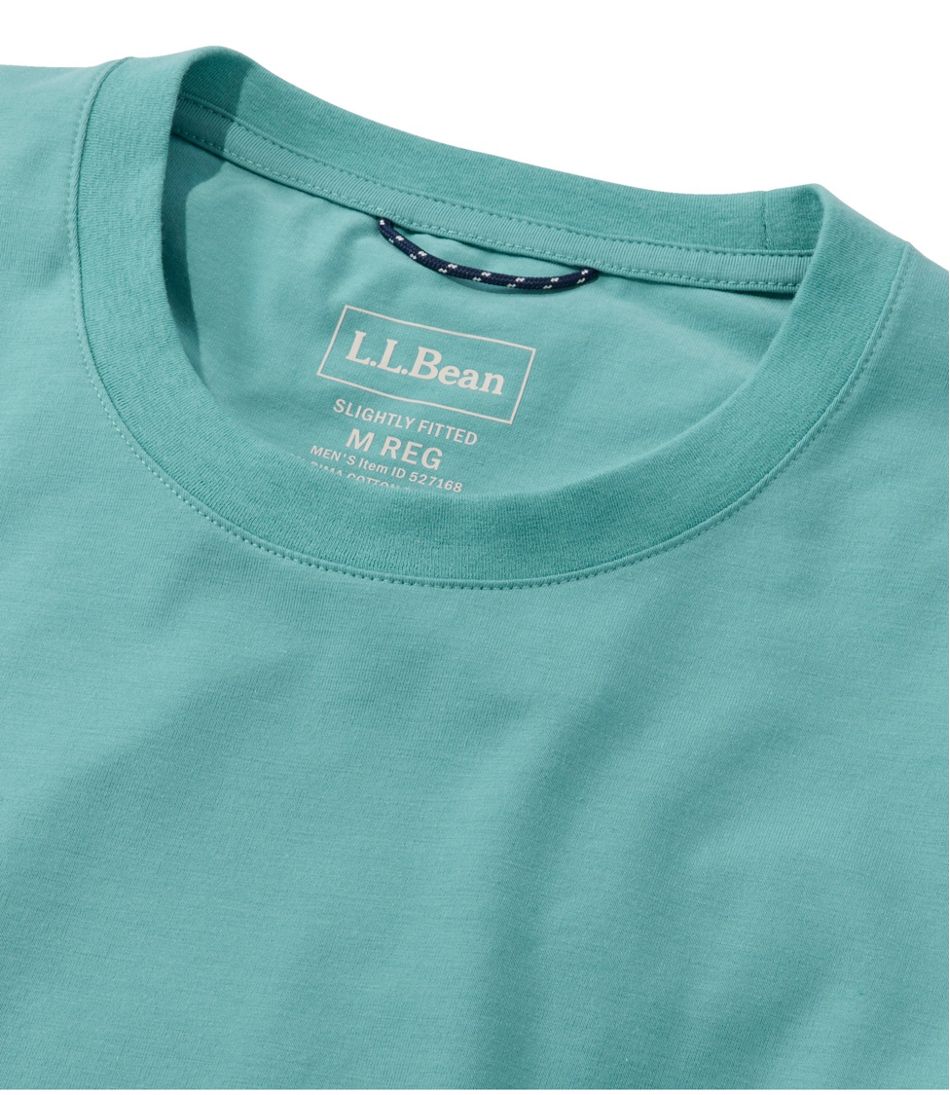 Men's Comfort Stretch Performance? Pima Tee, Short-Sleeve Without Pocket - Image 6