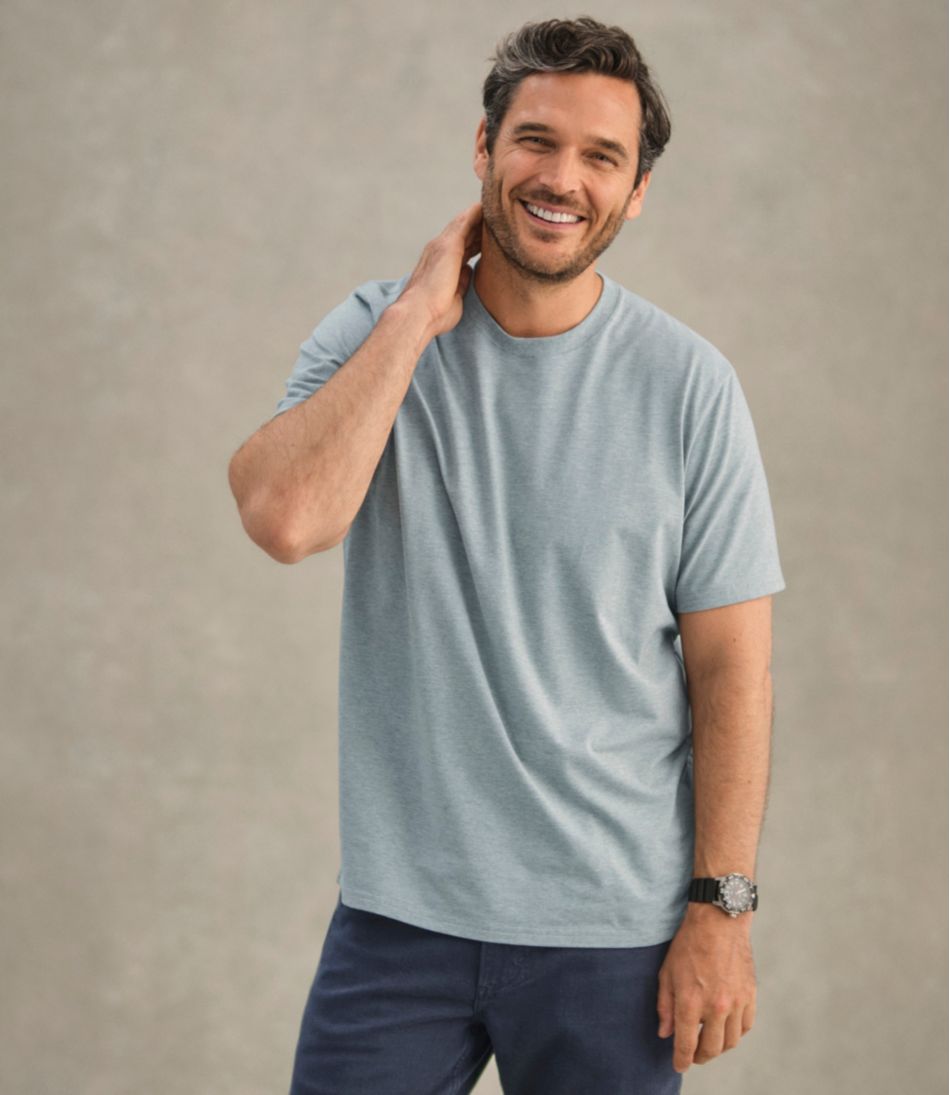 Men's Comfort Stretch Performance? Pima Tee, Short-Sleeve Without Pocket - Image 8