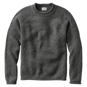 Men's Bean's Classic Ragg Wool Sweater, Rollneck
