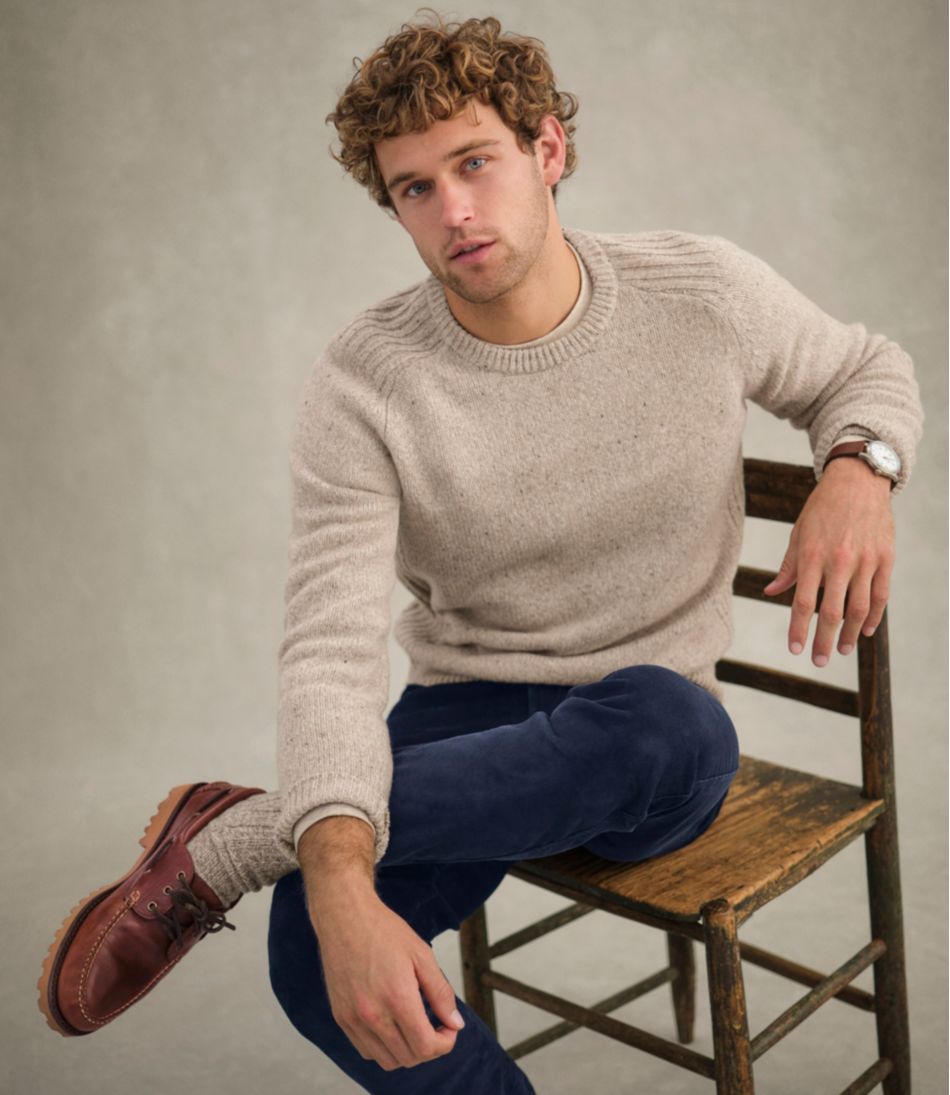 Men's All Seasons Wool Crewneck Sweater - Image 10