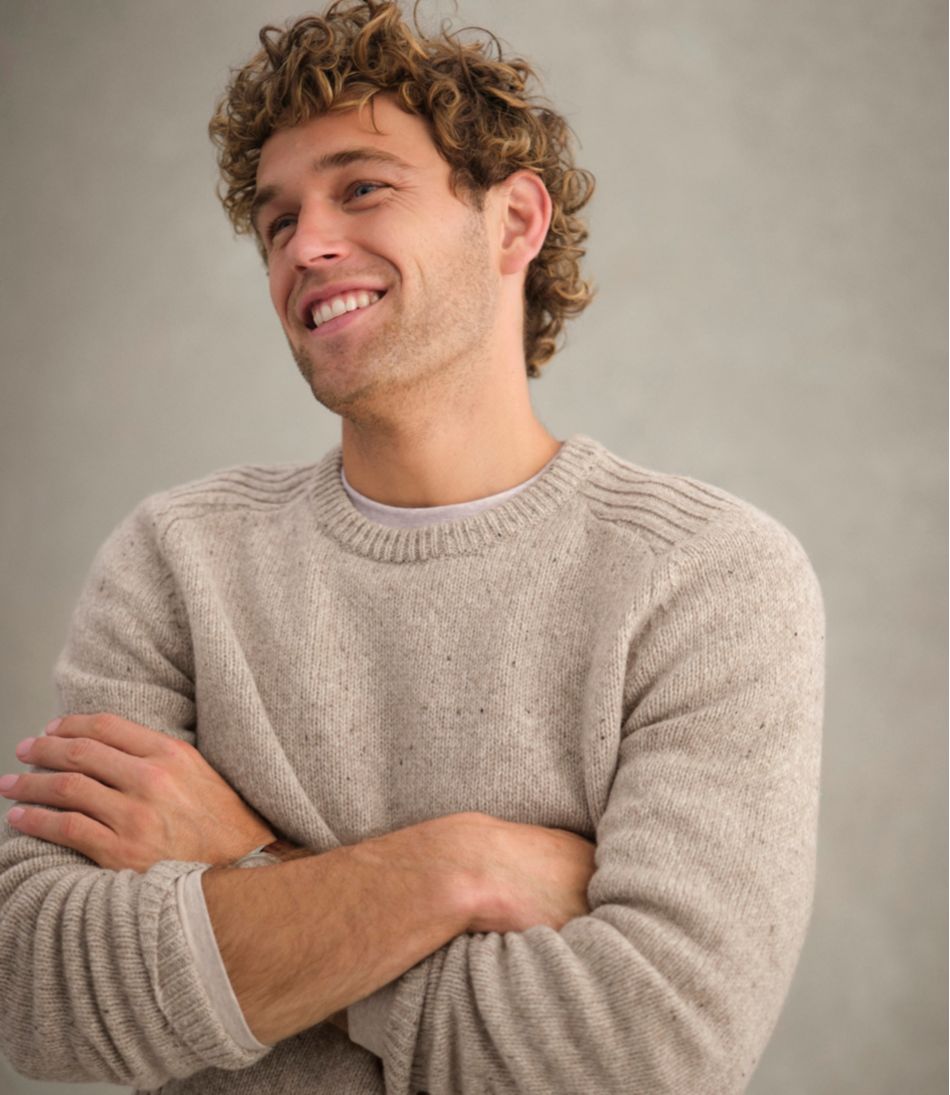 Men's All Seasons Wool Crewneck Sweater - Image 11