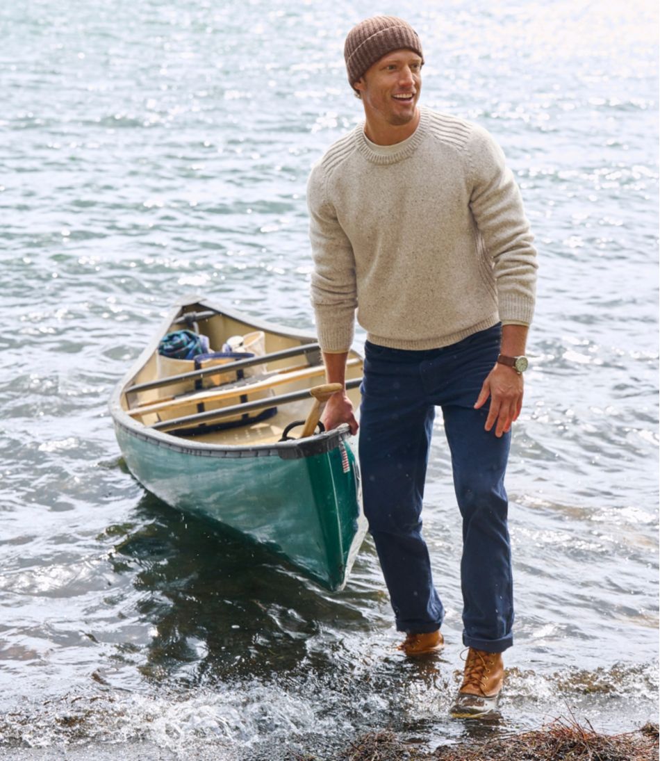 Men's All Seasons Wool Crewneck Sweater - Image 8