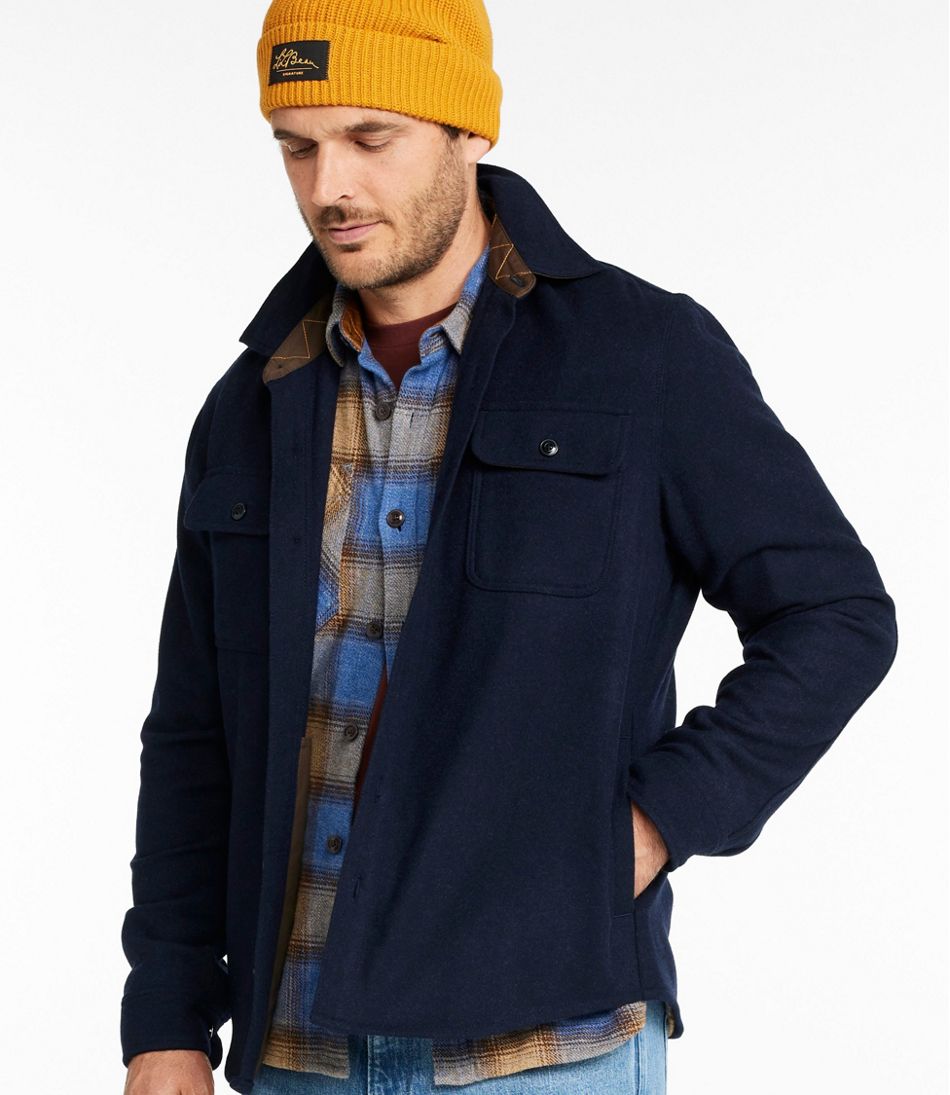 Men's Signature Wool Workshirt - Image 2