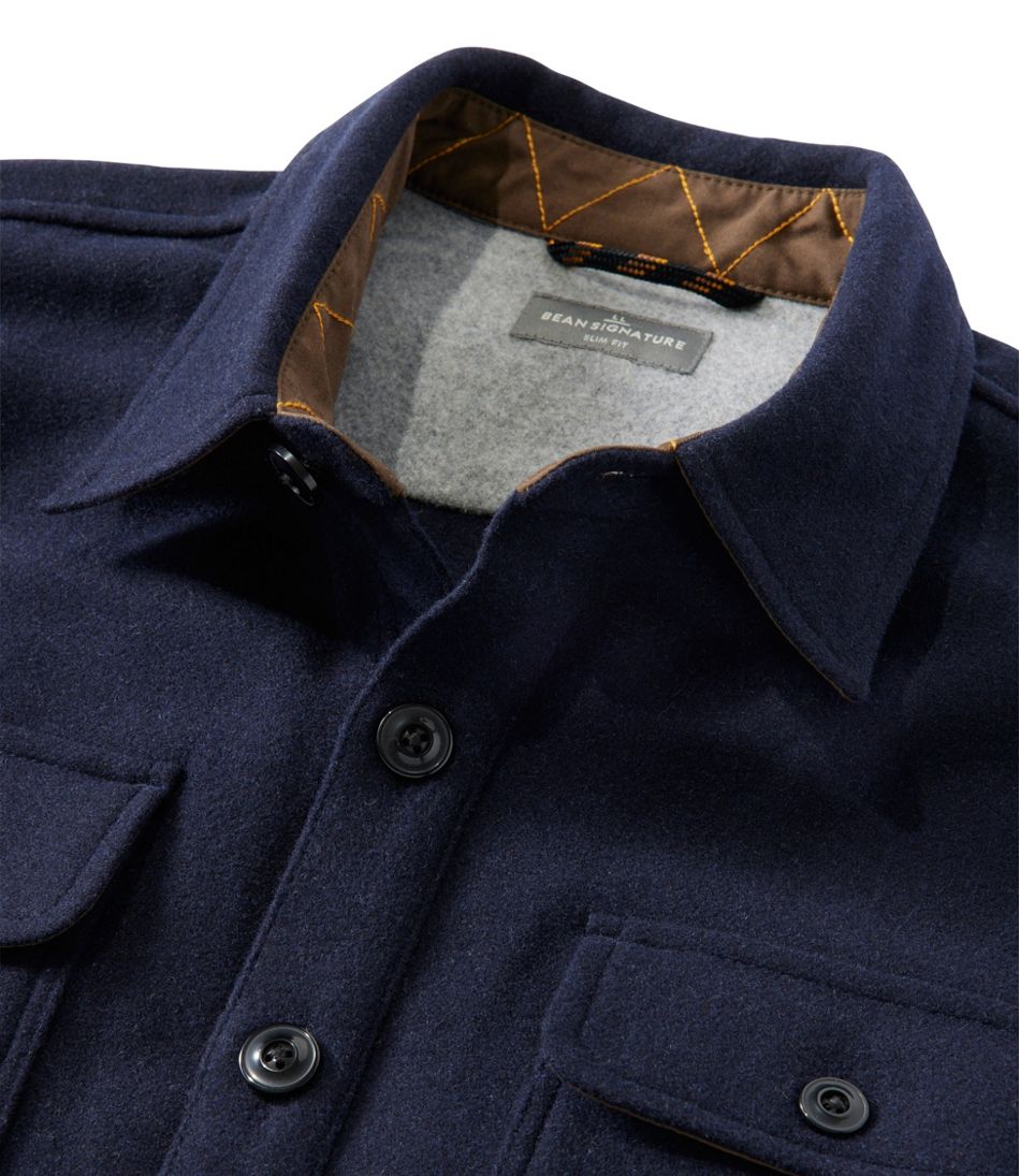 Men's Signature Wool Workshirt - Image 4