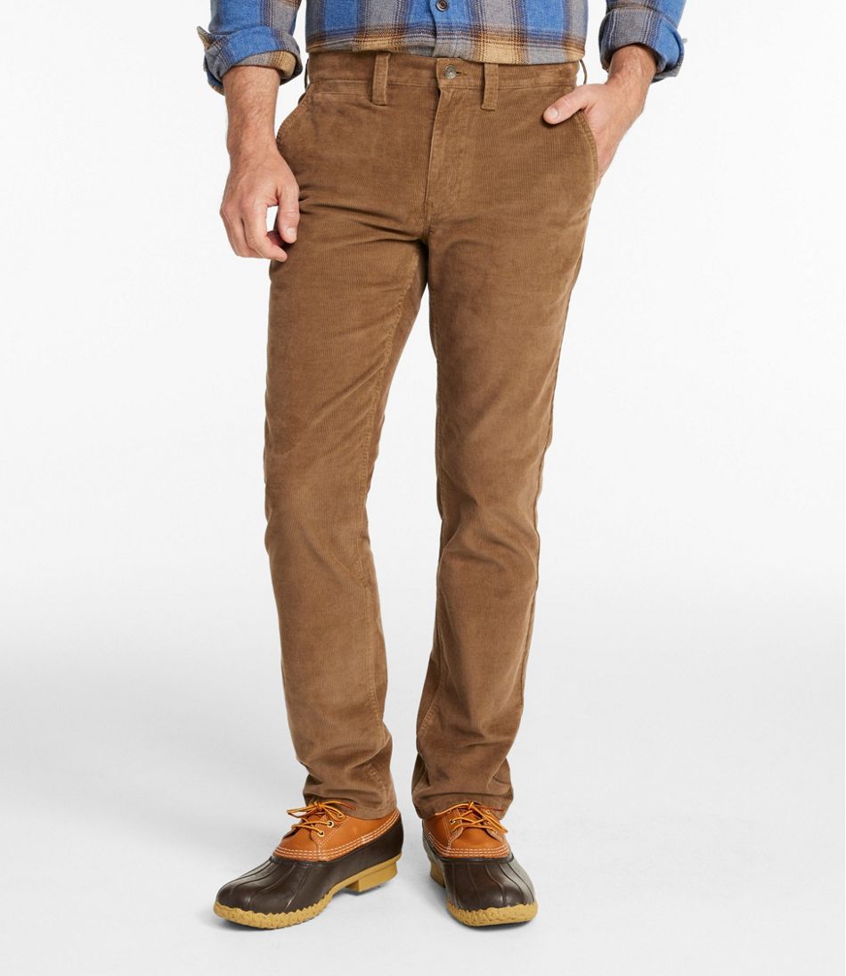 Men's BeanFlex? Corduroy Pants, Chinos, Standard Fit, Straight Leg - Image 2