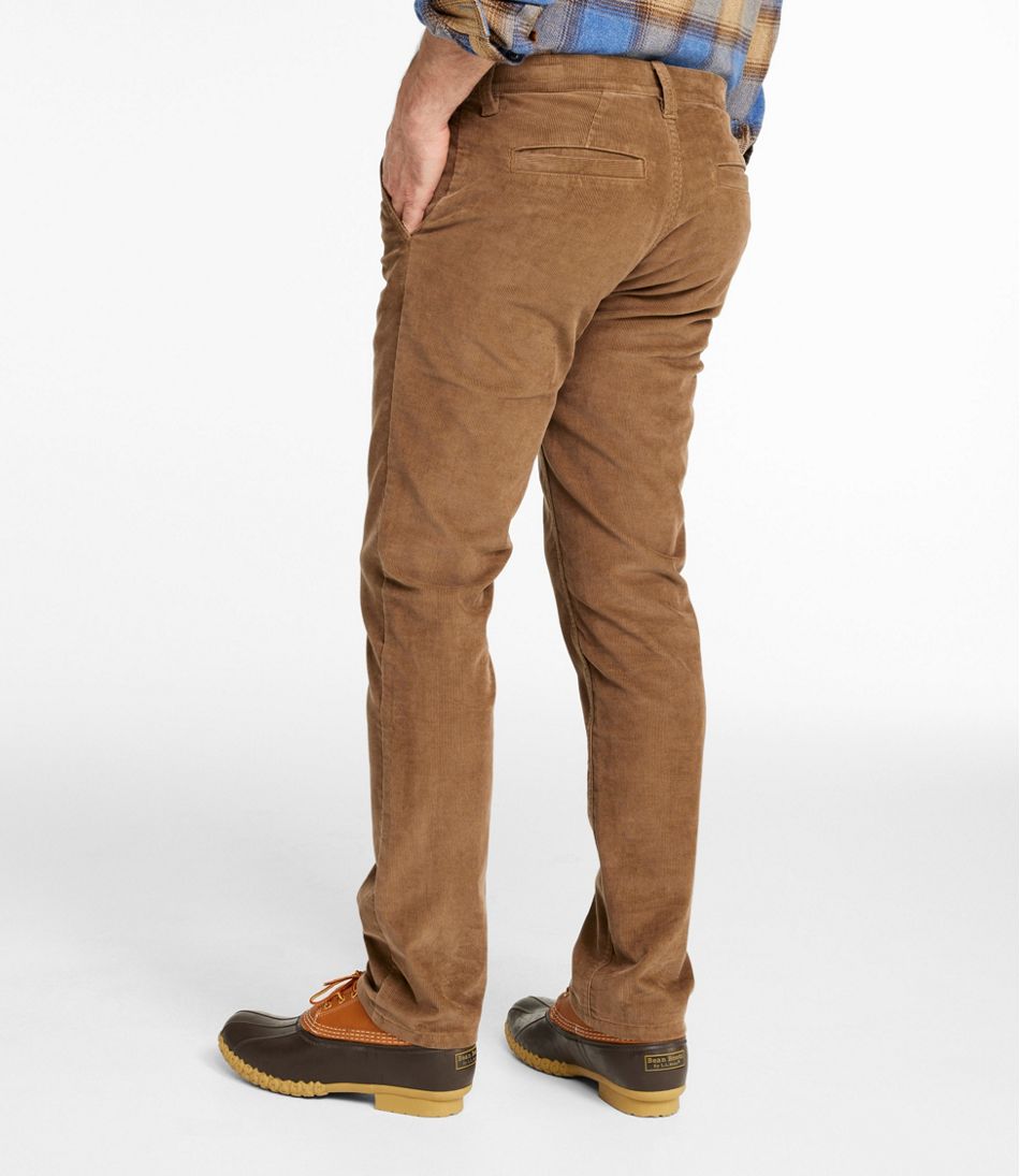 Men's BeanFlex? Corduroy Pants, Chinos, Standard Fit, Straight Leg - Image 3