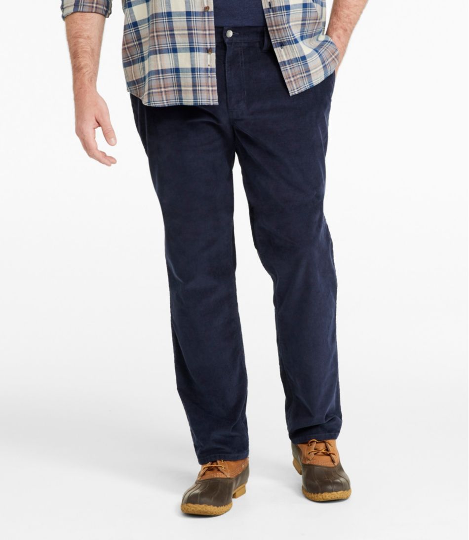 Men's BeanFlex? Corduroy Pants, Chinos, Standard Fit, Straight Leg - Image 4