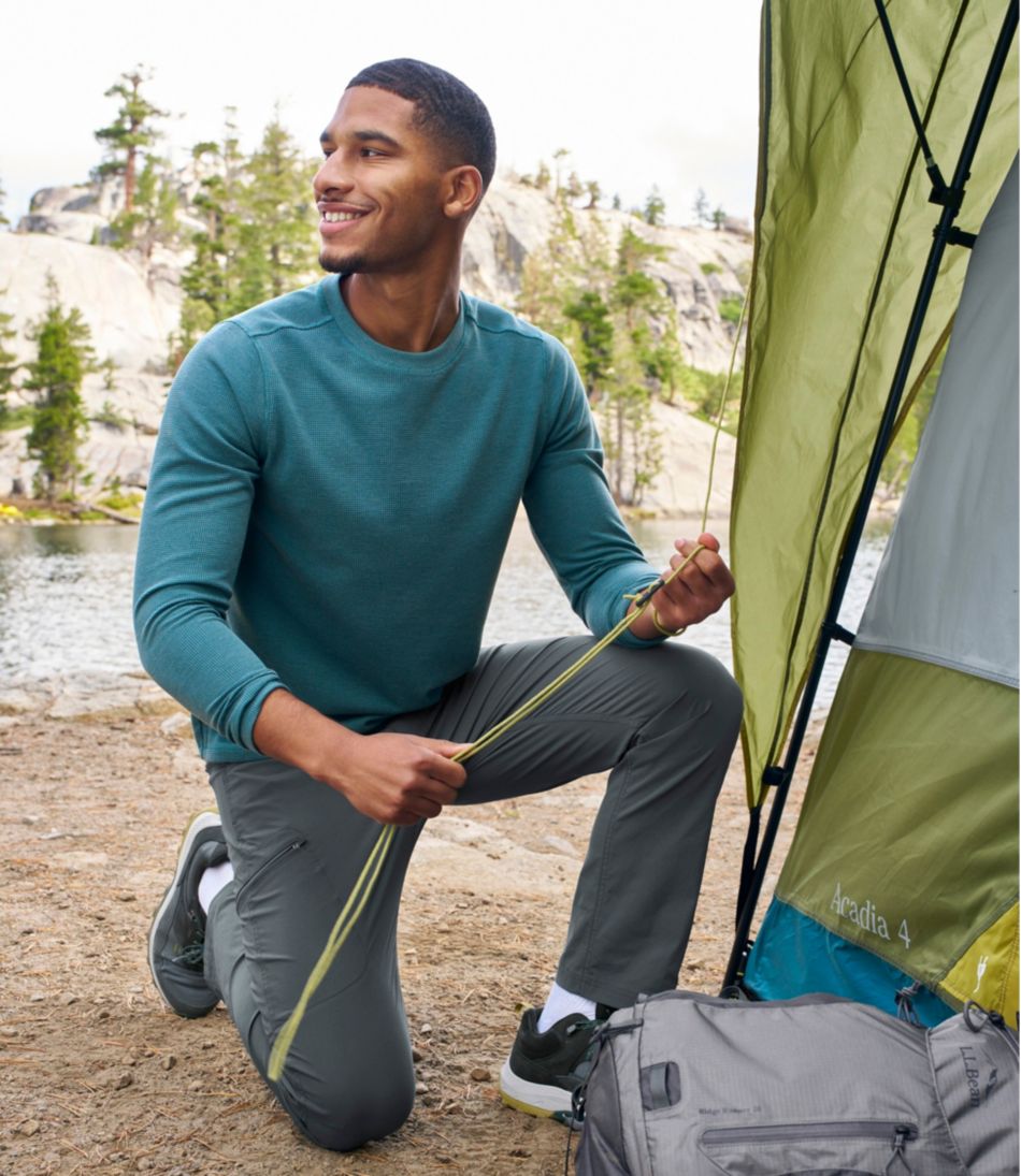 Men's Mountainside Micro Waffle Crew - Image 8