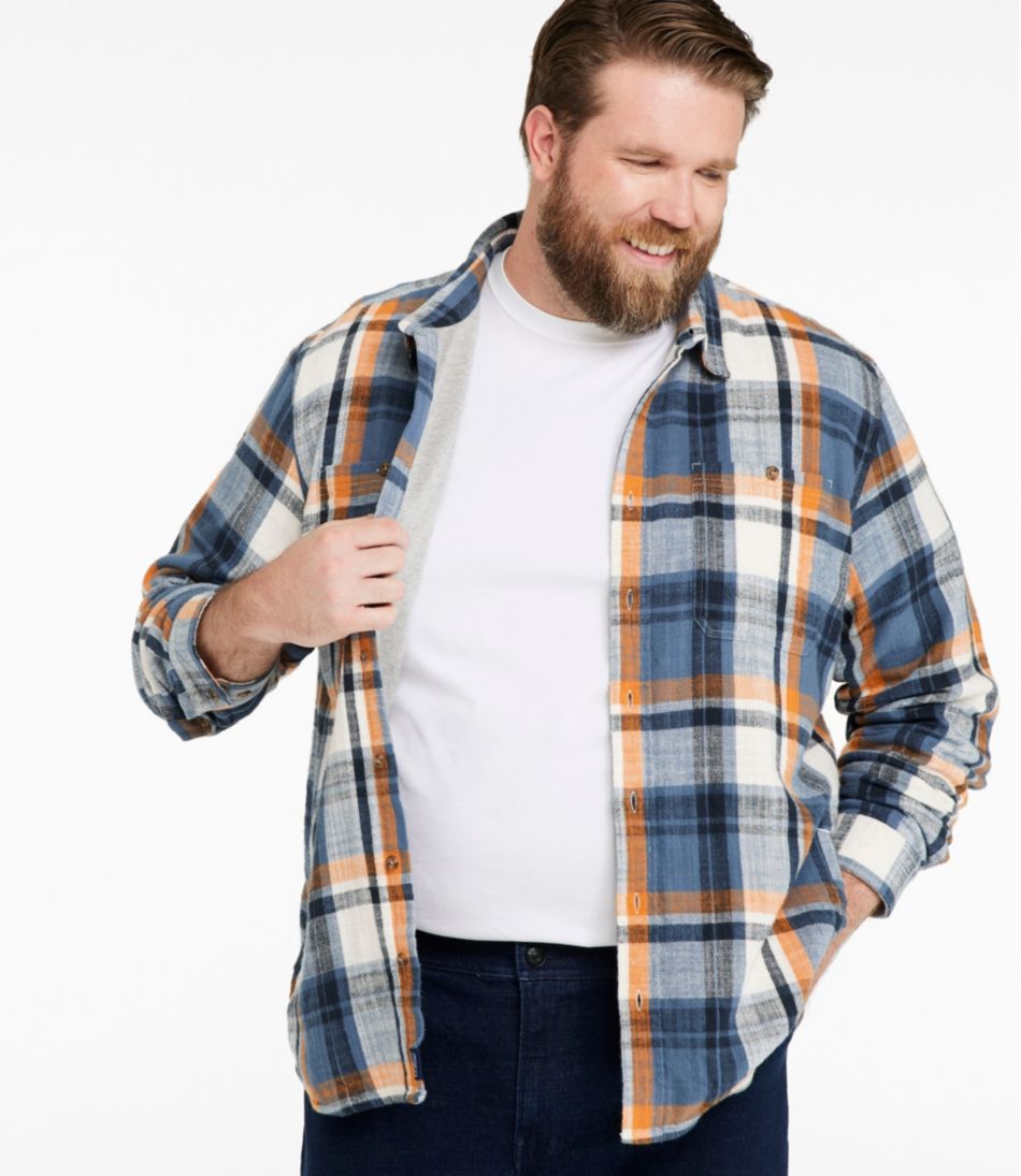 Men's 1912 Field Flannel Shirt, Lined, Slightly Fitted Untucked Fit, Plaid - Image 4