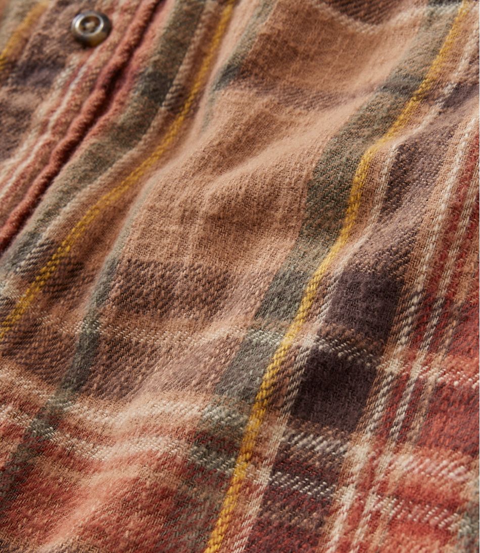 Men's 1912 Field Flannel Shirt, Lined, Slightly Fitted Untucked Fit, Plaid - Image 7
