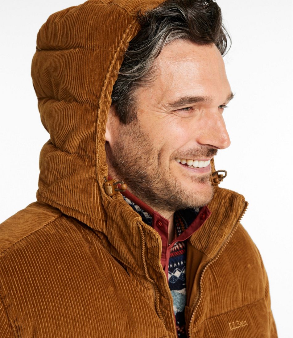 Men's Mountain Classic Down Jacket, Corduroy - Image 6