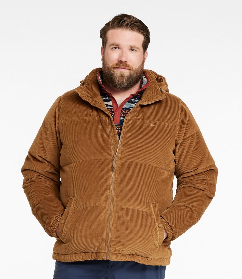 Men's Mountain Classic Down Jacket, Corduroy - Image 7