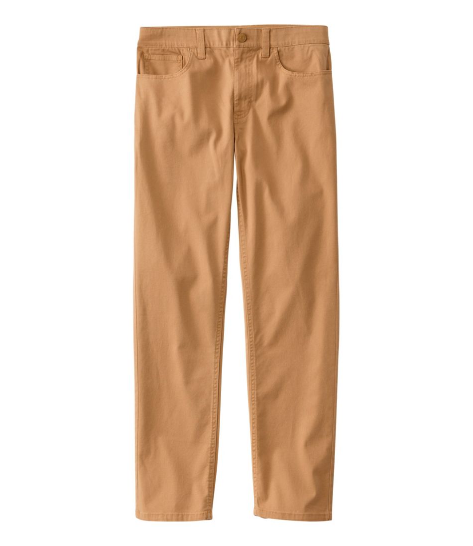 Men's BeanFlex? Performance Canvas Pants, Five-Pocket, Standard Fit, Straight Leg