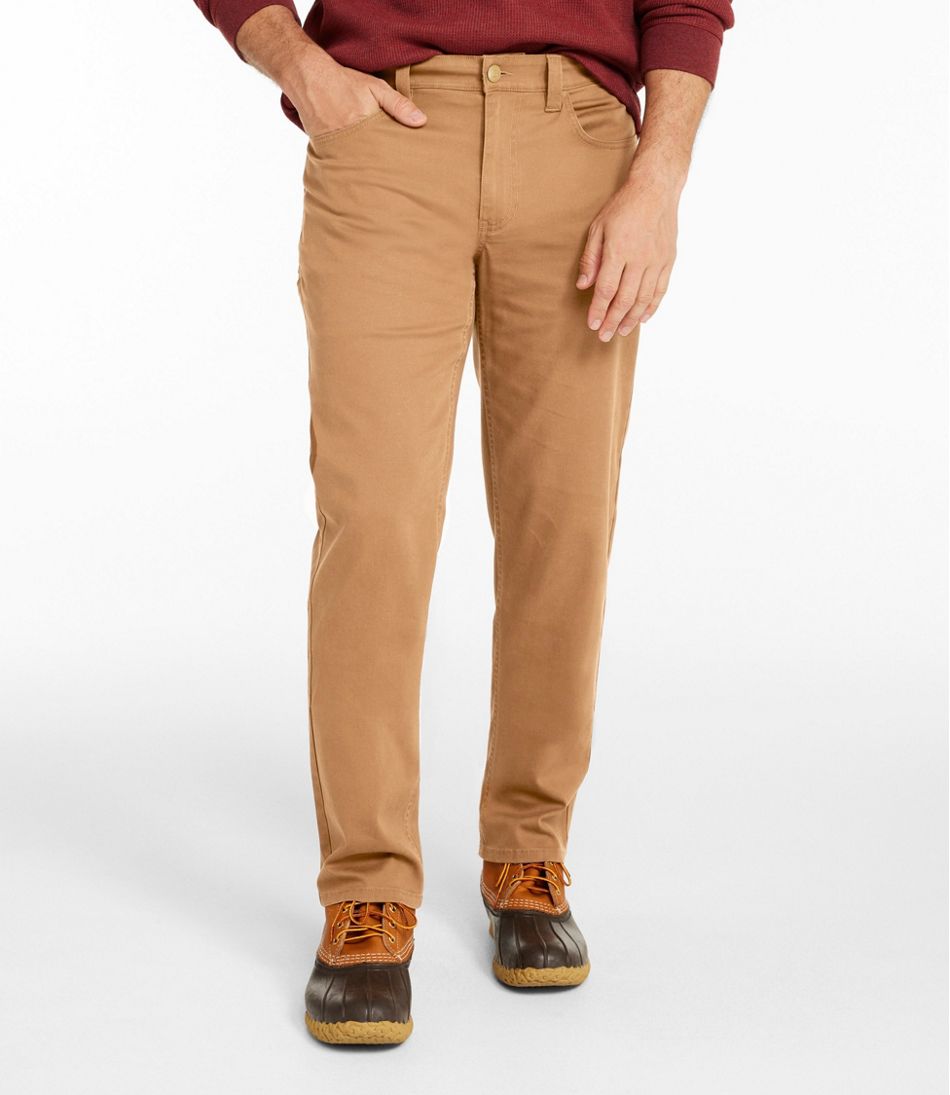 Men's BeanFlex? Performance Canvas Pants, Five-Pocket, Standard Fit, Straight Leg - Image 2