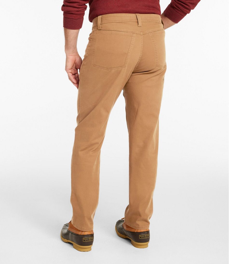 Men's BeanFlex? Performance Canvas Pants, Five-Pocket, Standard Fit, Straight Leg - Image 3