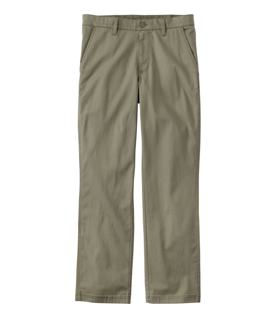 Men's BeanFlex? Performance Canvas Pants, Chinos, Standard Fit, Straight Leg