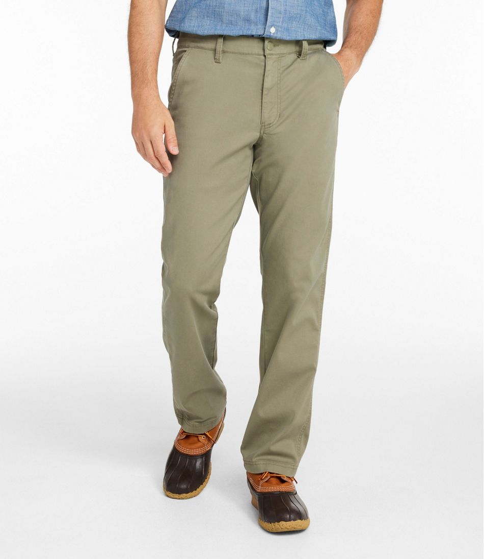 Men's BeanFlex? Performance Canvas Pants, Chinos, Standard Fit, Straight Leg - Image 2