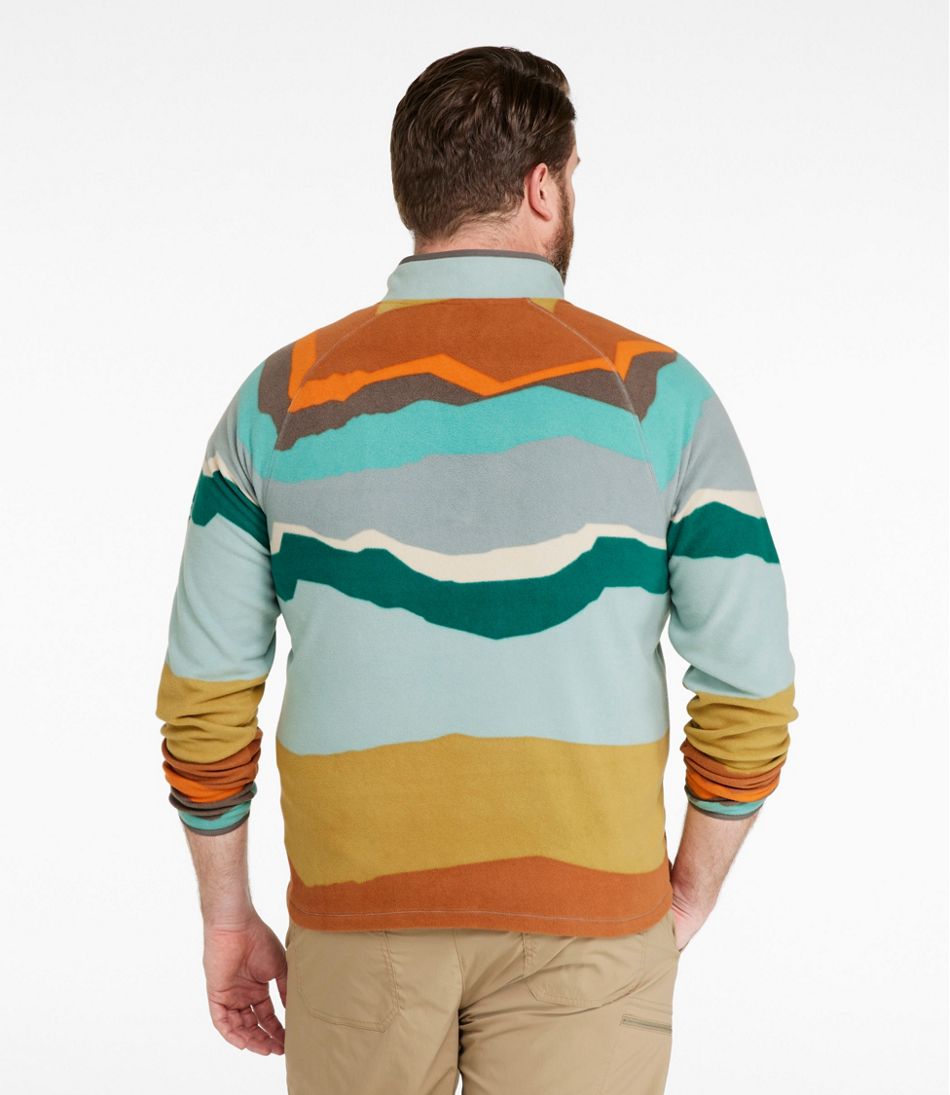 Men's All Season Access Fleece Pullover, Print - Image 5