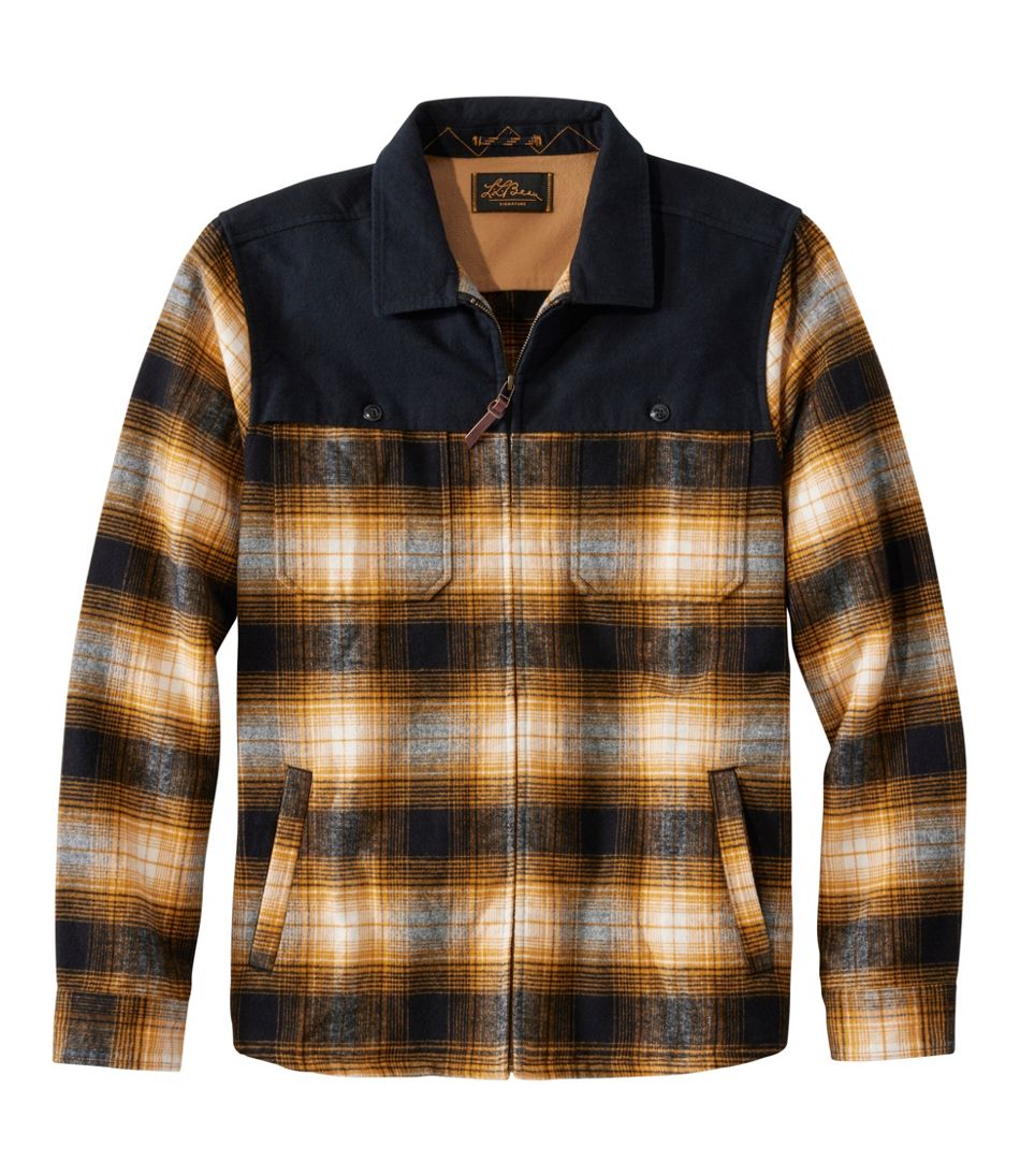 Men's Signature 1965 Chamois Cloth Stag Jacket, Plaid