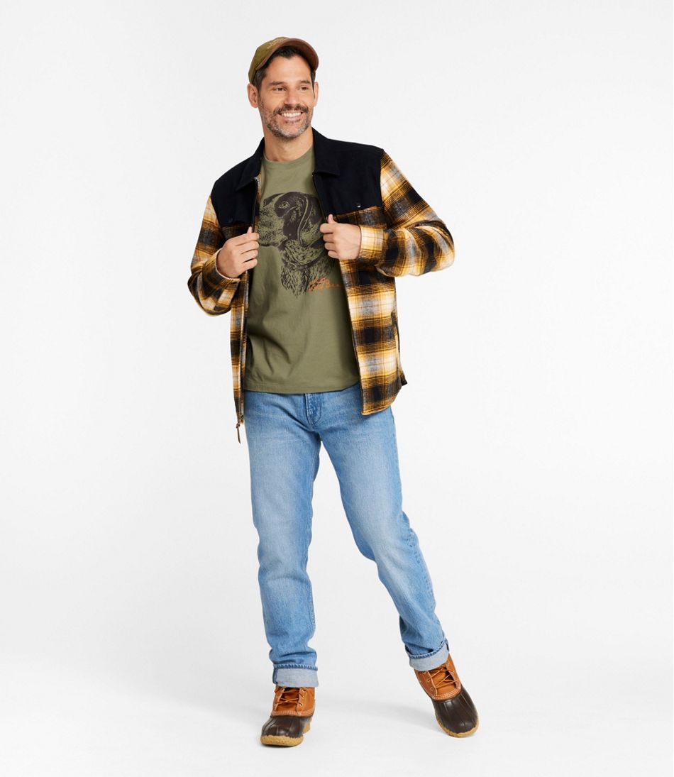 Men's Signature 1965 Chamois Cloth Stag Jacket, Plaid - Image 2