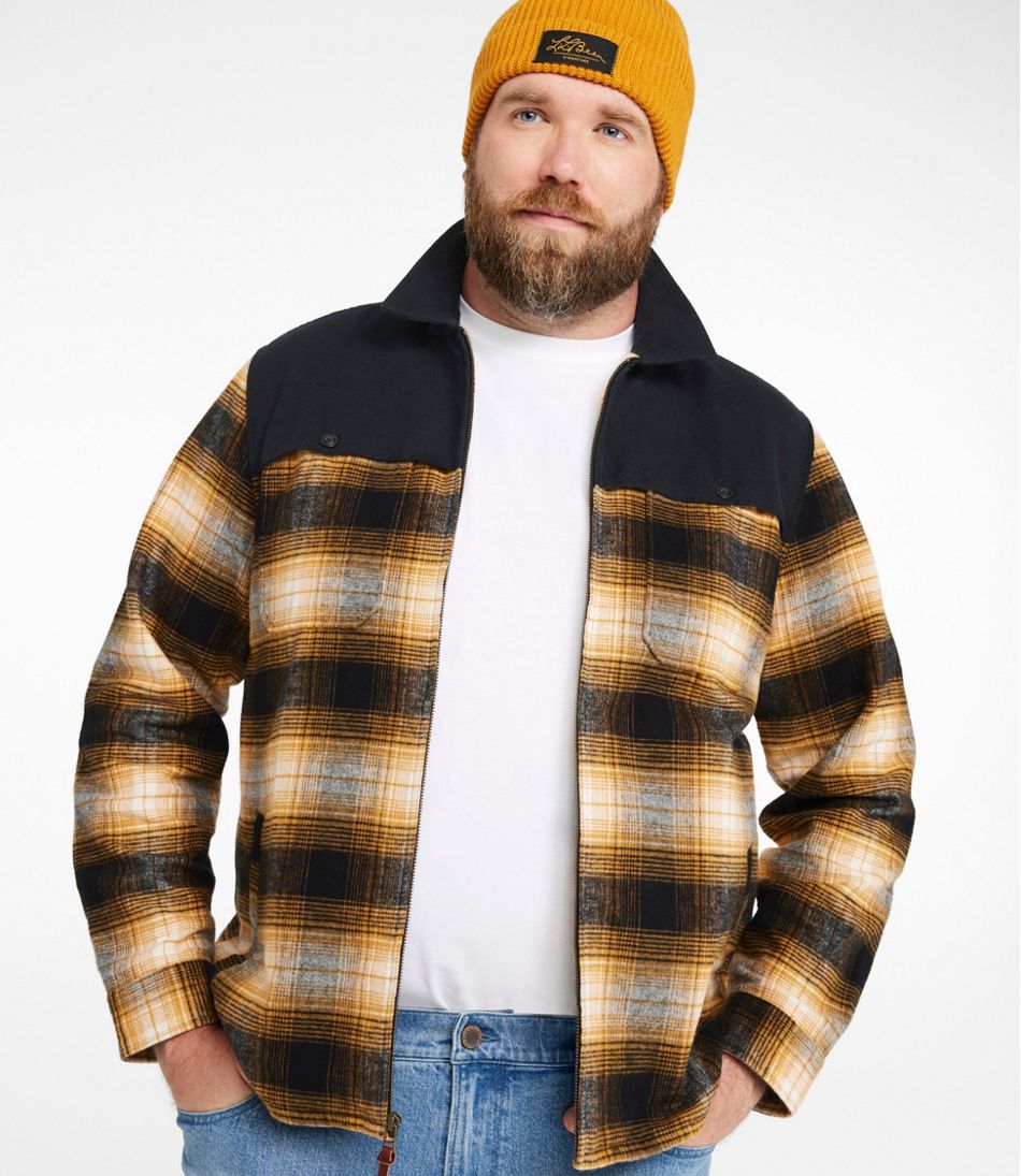 Men's Signature 1965 Chamois Cloth Stag Jacket, Plaid - Image 4