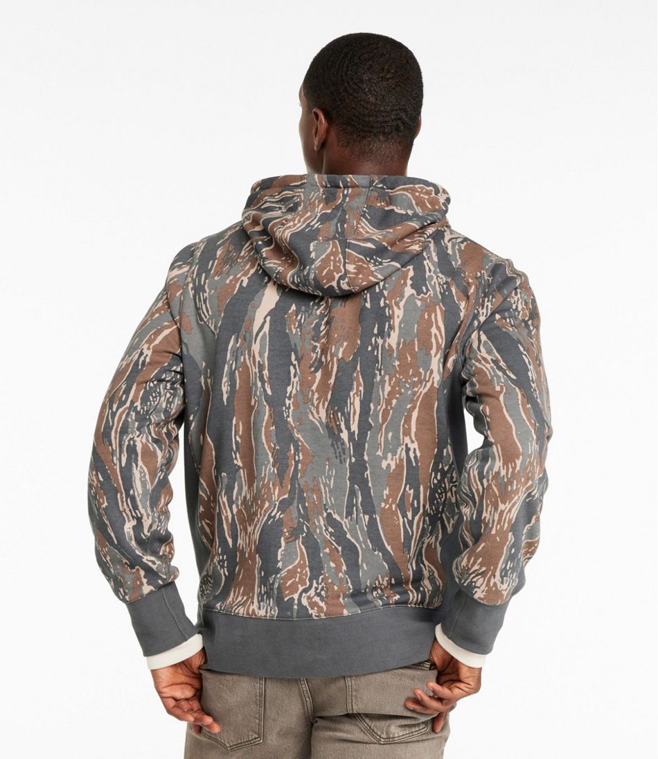 Men's Signature Camp Hoodie Sweatshirt, Print - Image 3