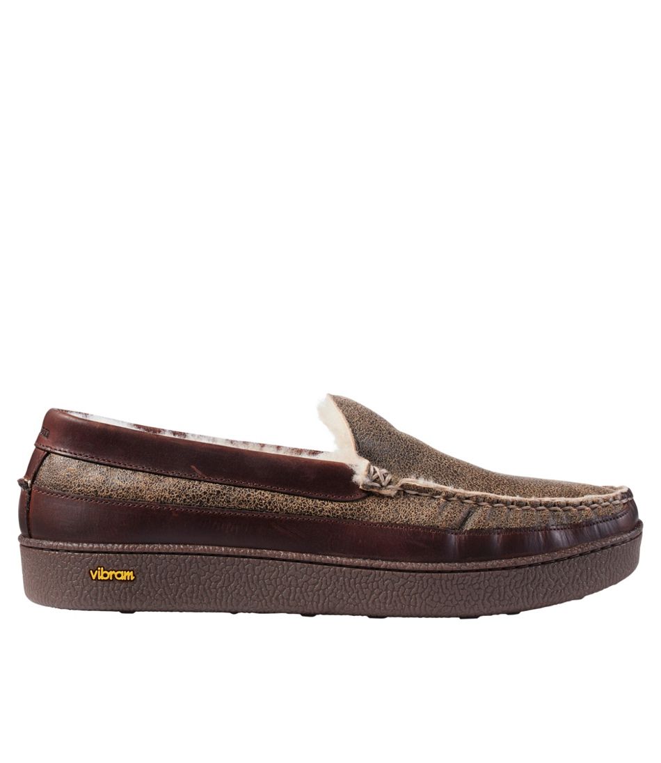 Men's Lodge Moc Vibram? Slippers, Shearling