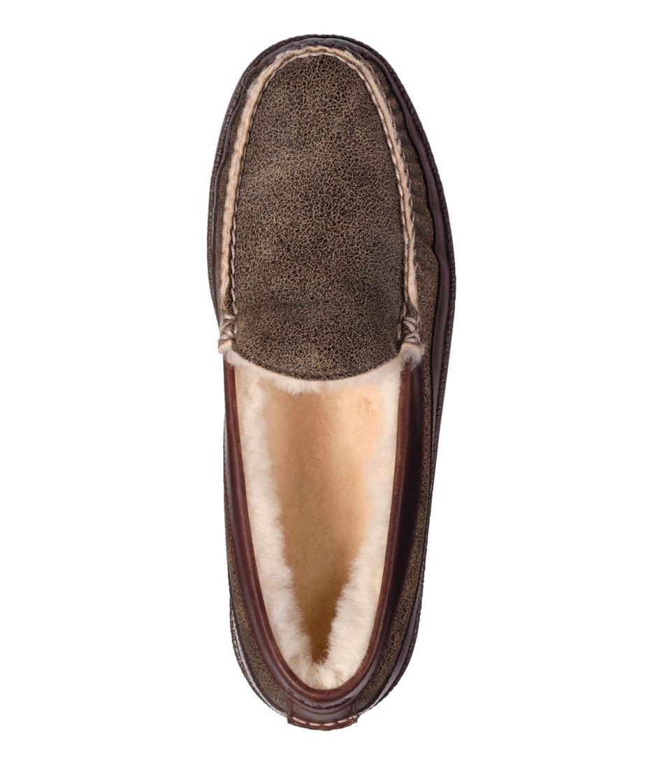 Men's Lodge Moc Vibram? Slippers, Shearling - Image 4