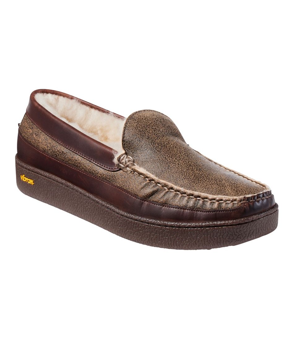 Men's Lodge Moc Vibram? Slippers, Shearling - Image 6