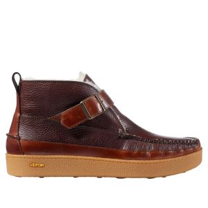 Men's Lodge Moc Vibram? Buckle Boots, Shearling