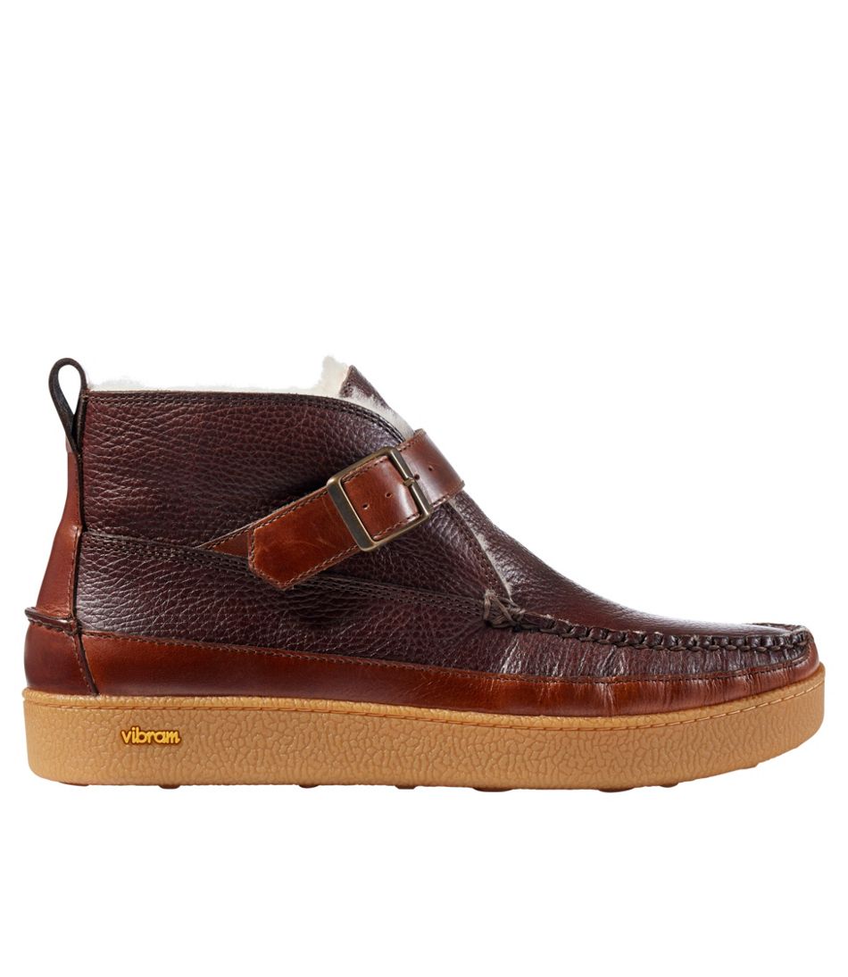 Men's Lodge Moc Vibram? Buckle Boots, Shearling