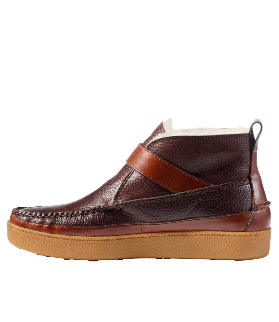 Men's Lodge Moc Vibram? Buckle Boots, Shearling - Image 2