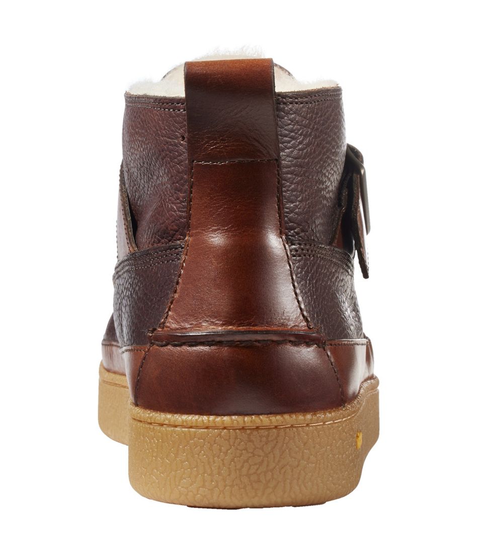 Men's Lodge Moc Vibram? Buckle Boots, Shearling - Image 3