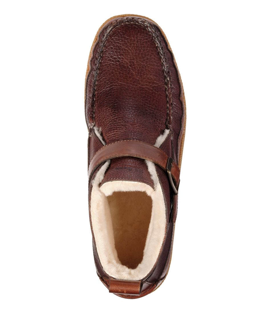 Men's Lodge Moc Vibram? Buckle Boots, Shearling - Image 4