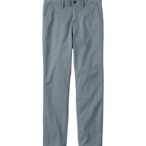 Men's Sunwashed Khaki Pants, Standard Fit, Straight Leg