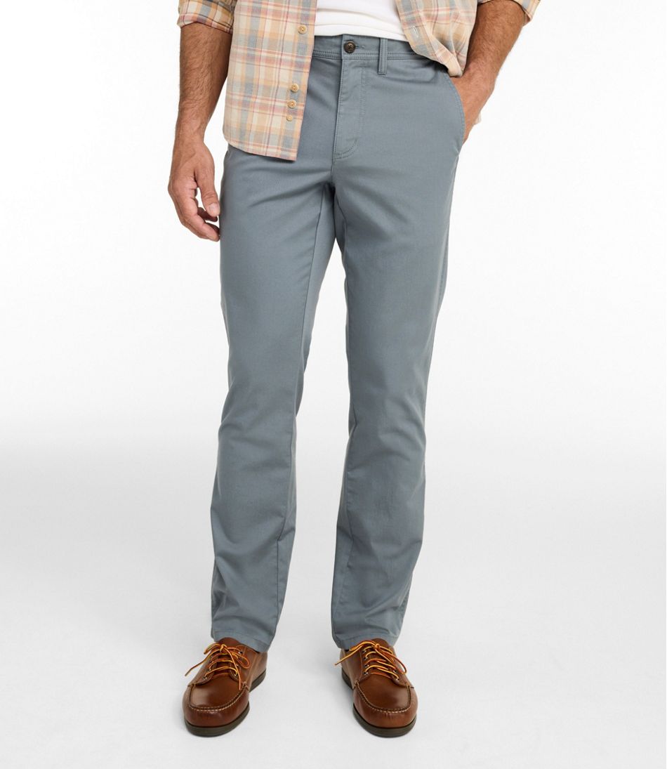 Men's Sunwashed Khaki Pants, Standard Fit, Straight Leg - Image 2