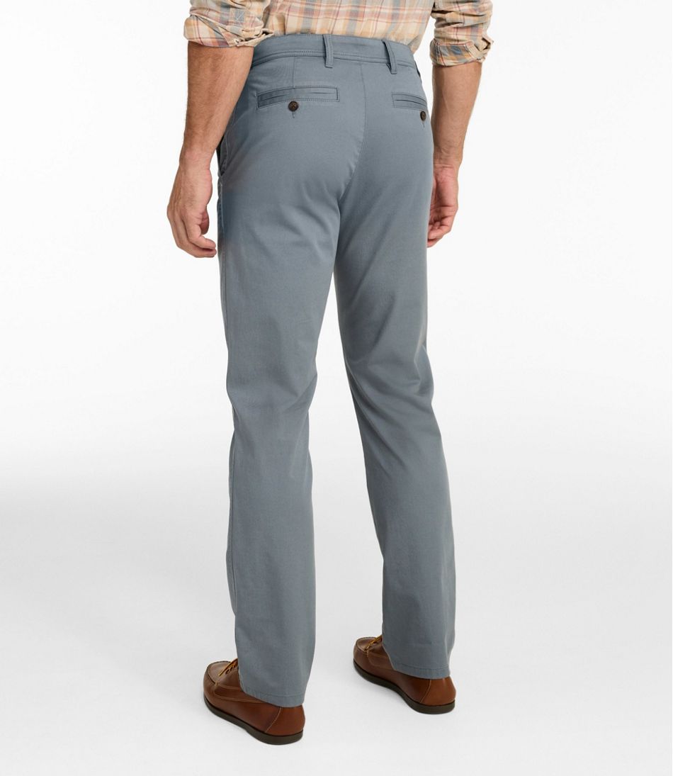 Men's Sunwashed Khaki Pants, Standard Fit, Straight Leg - Image 3