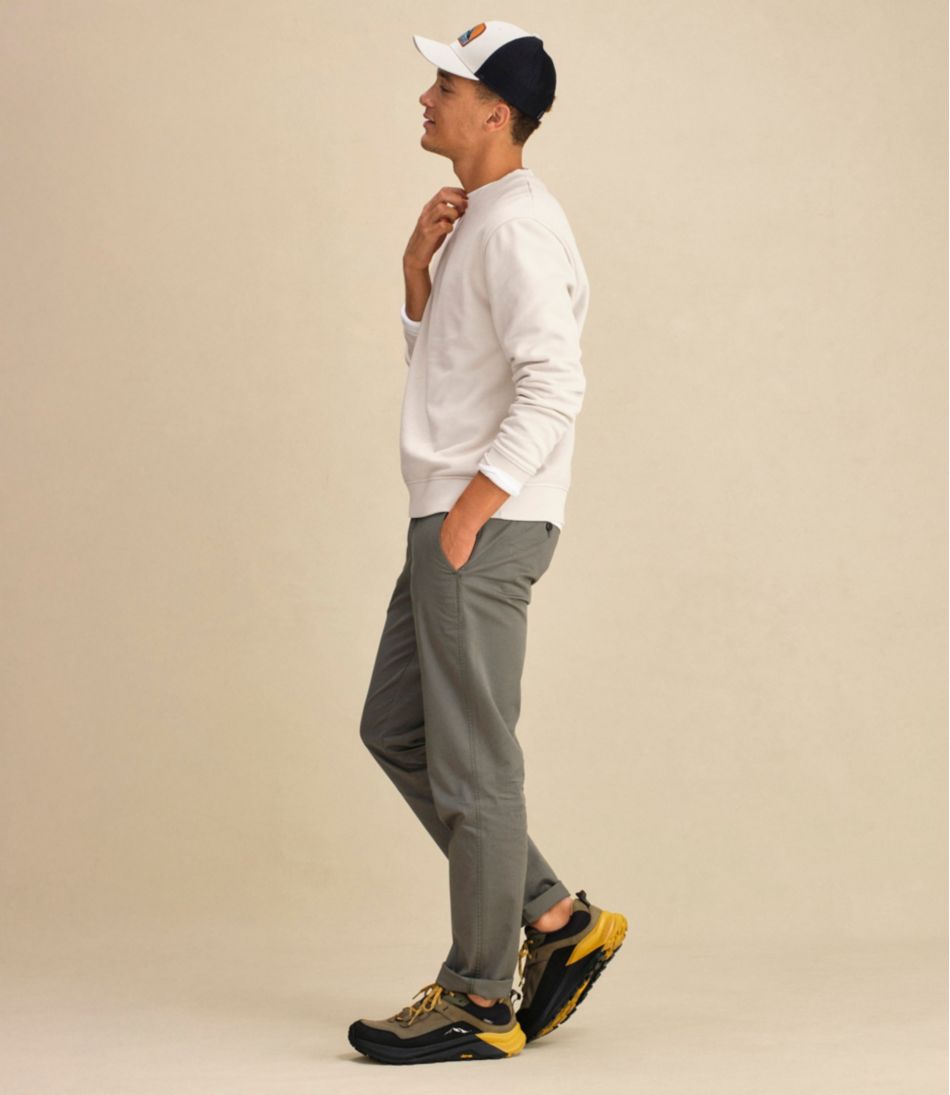 Men's Sunwashed Khaki Pants, Standard Fit, Straight Leg - Image 9