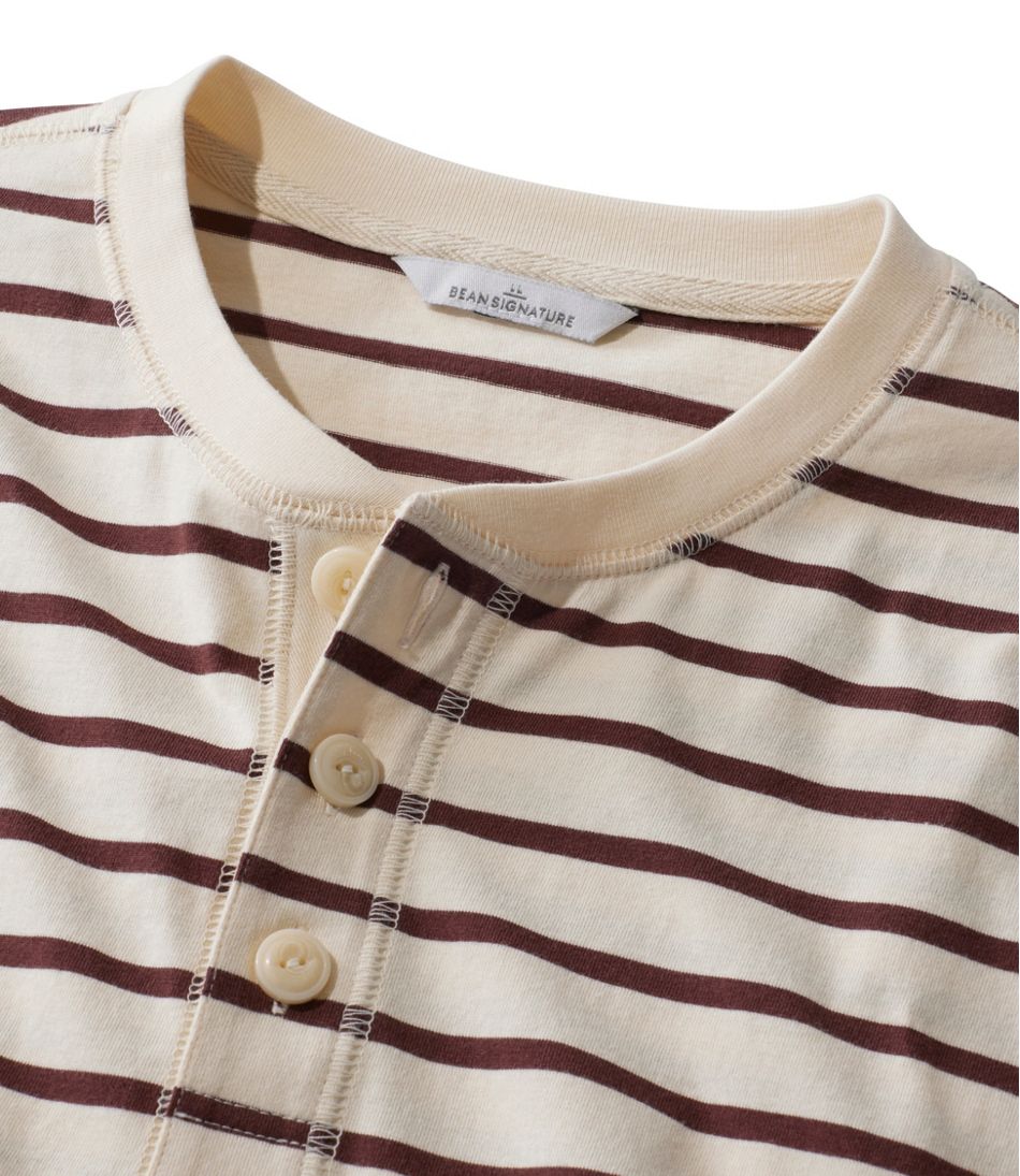 Men's Signature Northwoods Henley, Long-Sleeve, Stripe - Image 6