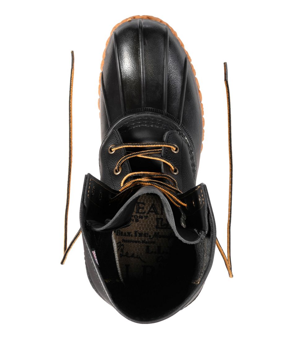 Men's Signature Bean Boots, 11" Cruiser Leather - Image 4