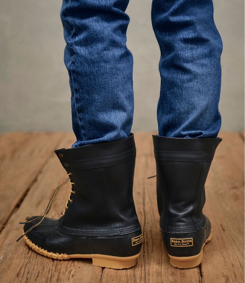 Men's Signature Bean Boots, 11" Cruiser Leather - Image 7