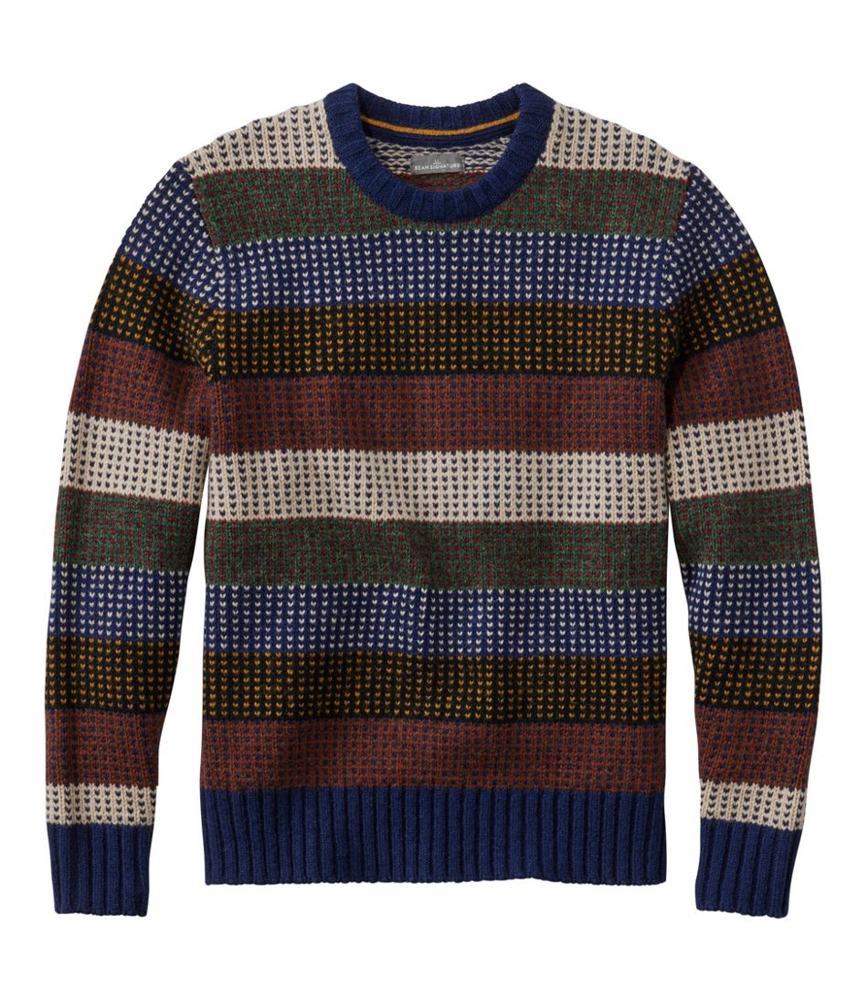 Men's Signature 1980 Matinicus Rock Sweater, Crewneck, Stripe