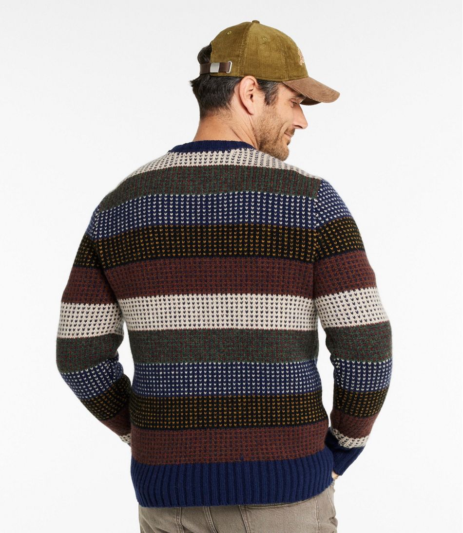 Men's Signature 1980 Matinicus Rock Sweater, Crewneck, Stripe - Image 3