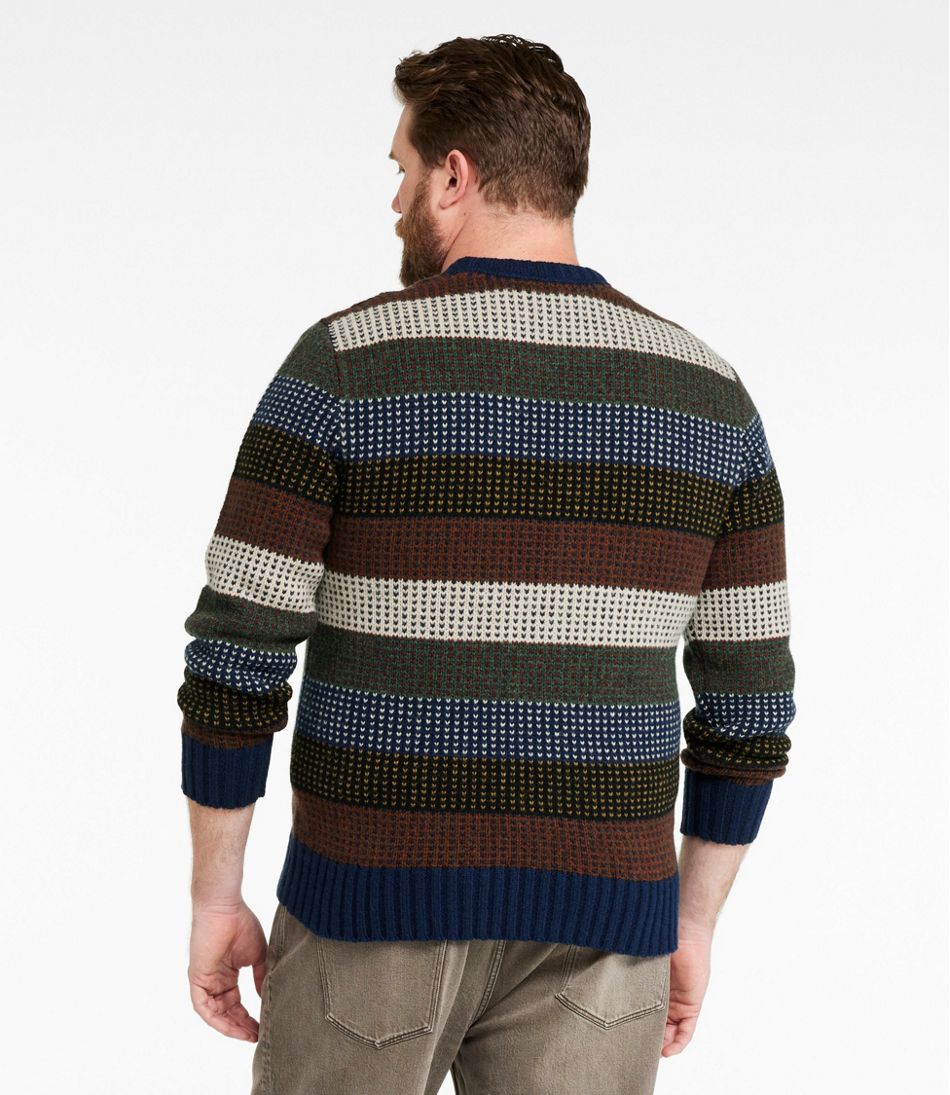 Men's Signature 1980 Matinicus Rock Sweater, Crewneck, Stripe - Image 5
